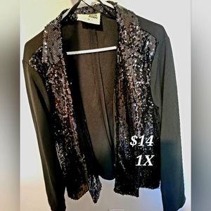 Savanna Jane Sequins Blazer